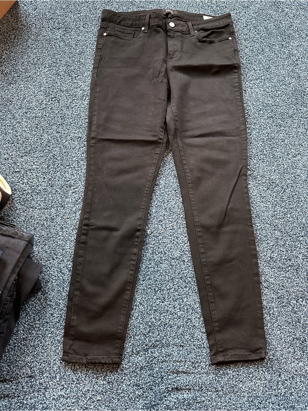 Paige size 32 black jeans never worn Verdugo ultra skinny